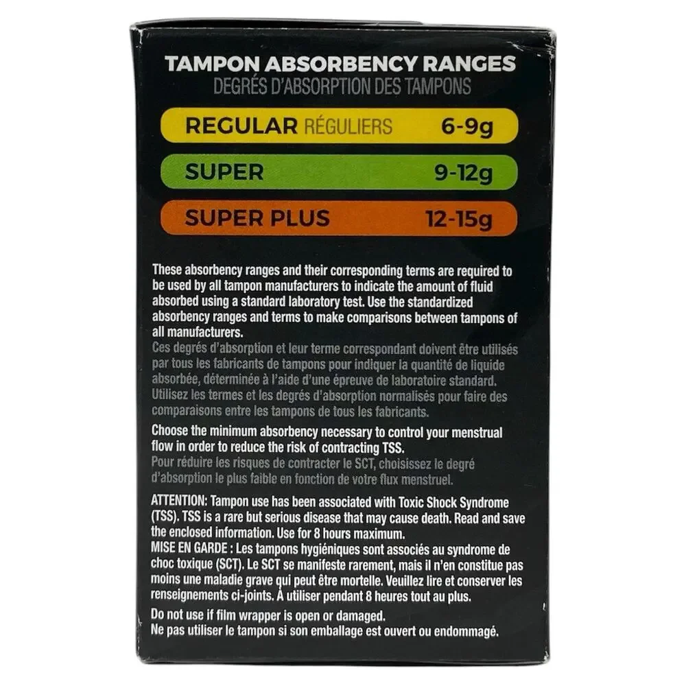 U by Kotex Click Compact Tampons, Regular Absorbency, Unscented, 32 Count